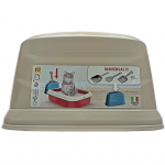 Kačių tualeto priedas - kraiko valymo mentelės stovas, universalus