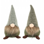 Kalėdinė dekoracija GNOME BROWN BEARD, 54 cm