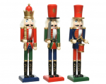 Kalėdinė dekoracija NUTCRACKER, 3 rūšių, 38 cm