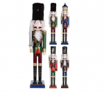 Kalėdinė dekoracija NUTCRACKER, 4 rūšys, 55 cm, 1 vnt