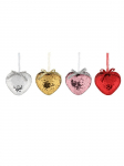 Kalėdinė dekoracija SEQUIN HEART, 11 cm