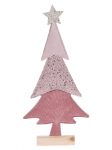 Kalėdinė dekoracija TREE FELT STAR TOP, 17x4x37 cm