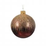 Kalėdinis eglės žaisliukas DECORIS Forest, raudonos sp., 8 cm, 1 vnt