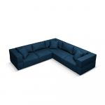 Kampinė sofa mėlynos spalvos (kintama) Esther – Milo Casa