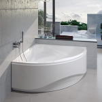 Kampinė vonia Riho Neo 140, 150 cm