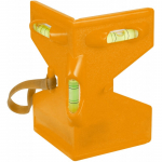 Kampinis gulsčiukas stulpams, su magnetais