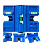 Kampinis gulsčiukas stulpams, su magnetais