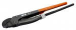 Kampinis vamzdžių veržliaraktis, 45° žiotys 1", 800g, 320mm