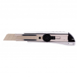 Kanceliarinis peiliukas DELI, 18mm, rakinamas, metalinis