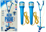 Karaoke mikrofonas su stovu