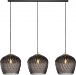 Kaspa Pakabinamas šviestuvas Venus 3 grafitinės spalvos