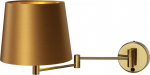 Kaspa Sieninis šviestuvas Move su aukso spalvos tvirtinimu aukso