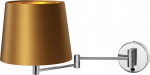 Kaspa Sieninis šviestuvas Move su chromuotu tvirtinimu aukso