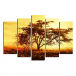 Kelių dalių paveikslas Big Tree, 105 x 70 cm