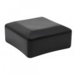 Kepurėlė stulpui, juoda, užmaunama 60x60 mm