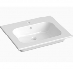 Keraminis praustuvas Kame Elide (pasirenkamas dydis) : Dydis - 80cm, Spalva - Balta