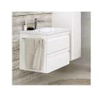 Keraminis praustuvas Kame Seville (pasirenkamas dydis) : Dydis - 80cm, Spalva - Balta