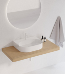 Keraminis praustuvas Ravak Ceramic Slim Wall O, XJX01155004