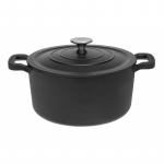 Ketaus puodas 5,2l "Maku" (juodas)