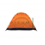 Keturvietė palapinė 103404, oranžinė