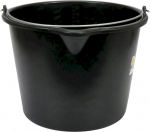 Kibiras statybinis juodas | su nutekėjimu | 20l (06382)