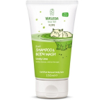 Kids 2in1 Shampoo & Bodywash Lovely Lime Šampūnas ir kūno prausiklis vaikams, 150ml