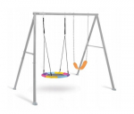 Kids Swing Set Stork nest (2 in 1) Ø 81 cm, Intex 44126