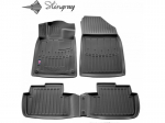 Kilimėliai 3D PEUGEOT 407 2004-2011, 4 pc. black /5016134