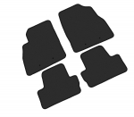 Kilimėliai ARS Chevrolet Volt / 2016+ - Dangos tipas 1070j - pilka /apsiūta juostele