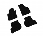 Kilimėliai ARS Škoda Octavia /2004-2013 - Dangos tipas P500 - juoda /apsiūta siūlais