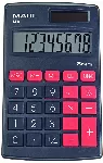 Kišeninis skaičiuotuvas M8, 8 skaitmenys