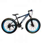 Kokybiškas kalnų dviratis FATBIKE 26 x 17 Benshi - mėlynas