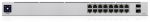 UBIQUITI 16-PORT, LAYER 2 POE SWITCH WITH A SILENT, FANLESS COOLING SYSTEM