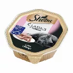 Konservuotas kačių ėdalas su lašiša SHEBA, 85 g