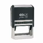 Korpusas COLOP PRINTER 55, juodas korpusas su mėlyna pagalvėle