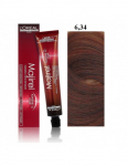 L'Oréal Professionnel plaukų dažai Loreal Professionnel Majirel 6,34 Dark Golden Copper Blonde 50ml