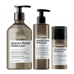 L'Oréal Professionnel Serie Expert Absolut Repair Molecular Kit Plaukų molekulinę struktūrą atstatančių priemonių rinkinys, Rinkinys