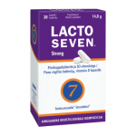 LACTO SEVEN STRONG, 30 kapsulių