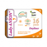 LADY ANION įklotai su sparneliais ir anijonų juostele, 16 vnt.