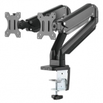 Laikiklis monitoriui Deltaco Dual Gas Spring ARM-0351