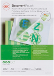 Laminavimo vokeliai GBC, A5, 154x216 mm, 80 mik., blizgūs, 100 vnt.
