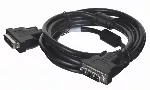 LANBERG kabelis DVI-D M 18+1 DVI-D M 18+1 3 m juodas, vienos grandies