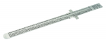 Lanksti liniuotė INOX, 160 mm