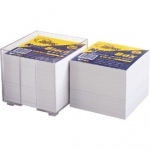 **Lapeliai užrašams Forpus, 85x85mm, papildymui, 800 lapelių, baltos spalvos