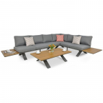 Lauko baldai SORENTOS WOOD Graphite
