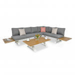 Lauko baldai SORENTOS WOOD WHITE