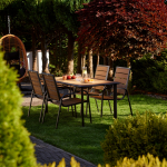 Lauko baldų komplektas PATIO Solar, rudas