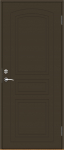 Lauko durys BASIC B027 80K rudos