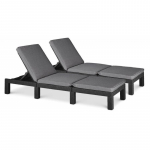 Lauko gultų komplektas DAYTONA GRAPHITE