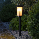 Lauko saulės LED šviestuvas Star Trading Flame, aukštis 53 cm